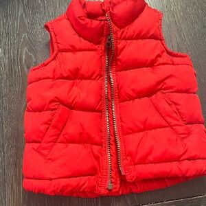 12-18 M Old Navy Frost Free Red Vest
